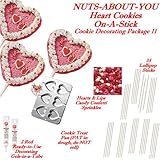 Review Lucks, Wilton  / Hearts Cakes Cookies - Valentine Nuts-About-You Do-It-Yourself Pkg. 11 SAVE $2.73