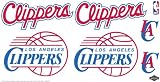 Skinit NBA Los Angeles Clippers Skinit Car Decals Medium - 49-by-25-Inch