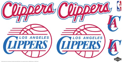 Skinit NBA Los Angeles Clippers Skinit Car Decals Medium - 49-by-25-Inch