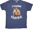 ET Phone Home Adult E.T. t-shirt tee Denim Blue