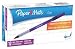 Paper Mate Write Bros. Grip Stick Medium Point Ballpoint Pens, 12 Purple Ink Pens (8233787)