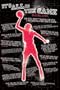 (24x36) It's All in the Game (Basketball Quotes) Sports Poster Print