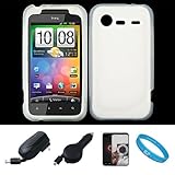 Clear Premium Soft Rubberized Silicone Skin Cover for Verizon Wireless New  ....