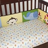 Too Good by Jenny McCarthy Jungle Jubilee Fitted Crib Sheet by Jenny McCarthy [並行輸入品]