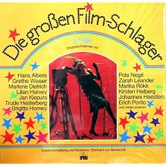 Hans Albers, Grethe Weiser, Marlene Dietrich, Brigitte Horney, Pola Negri / Vinyl record [Vinyl-LP]