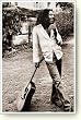 Bob Marley-Leaning with Guitar-Classic Music Poster