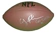 Indianapolis Colts Coby Fleener Autographed NFL Wilson Composite Football Featuring "Go Colts" Inscription! Proof Photo