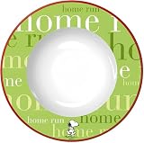 United Labels 0109789 - Best of Snoopy-Home Run Pastateller Porzellan in Prämierter Geschenkverpackung 28 cm