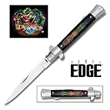 Rebel Edge Scary Clown Folding Knife Stiletto