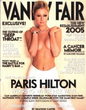 Vanity Fair Magazine October 2005 Paris Hilton (Single Back Issue)