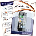 mumbi Displayschutzfolie iPhone 4 4S "CrystalClear" - 2 x VORDERseite & 2 x RÜCKseite - Displayschutz iPhone 4G unsichtbar! iPhone4 Schutz!