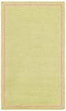 Capel Madison 0044 3 x 5 Pistachio / Pink / White Braided Oval Area Rug Capel Madison 0044 3 x 5 Pistachio / Pink / White Braided Oval Area Rug
