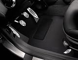 51QCxDoLPxL. SL160  MINI Cooper Convertible Black Carpet Floormats 2009 and 2010