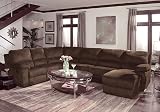 Home Line Contemporary Design Reclining Sectional U707