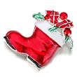Red Christmas Gifts Stockings Brooches And Pins
