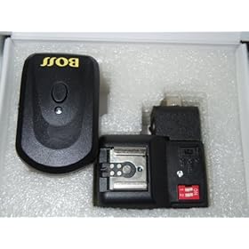 Digital Radio Speedlight/Flash Trigger PT-04NE with Umbrella Holder by Boss Backdrops with Free Ground Shipping