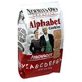 Newmans Own« Organics Alphabet Cookies, Arrowroot, 10-Ounce Bags (Pack of 12)