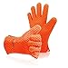 Silipro Heat Resistant Grilling Silicone BBQ Gloves for Cooking, Baking, Smoking, Grilling and Potholder