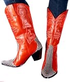 NASCAR Judy Womens Western Cowboy Boots Orange