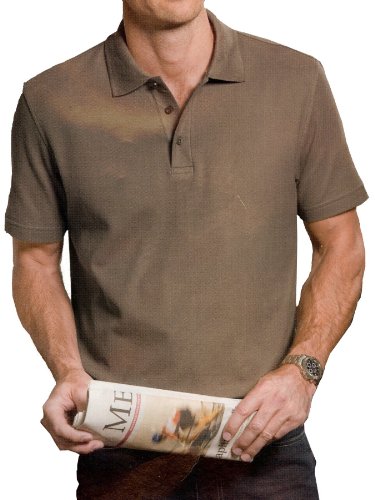Men's Classic Pima Cotton Short Sleeve Golf Polo 