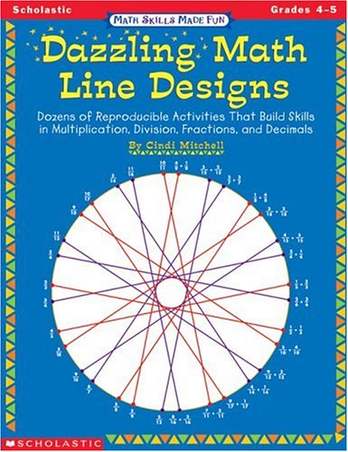 dazzling math line designs grades 4 5 math skills made fun