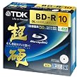TDK �^��p�u���[���C�f�B�X�N ���d�V���[�Y BD-R DL 50GB 1-4�{�� �z���C�g���C�h�v�����^�u�� 10���p�b�N 5mm�X�����P�[�X BRV50HCPWB10A