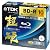 TDK 録画用ブルーレイディスク 超硬シリーズ BD-R DL 50GB 1-4倍速 ホワイトワイドプリンタブル 10枚パック 5mmスリムケース BRV50HCPWB10A