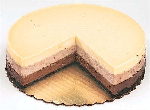 8 inch Neapolitan Cheesecake by Cheese Cake City