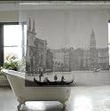Travel Destinations - VINYL Shower Curtain - Venice Italy