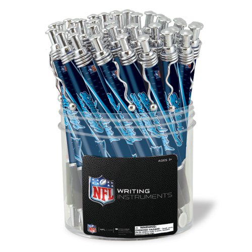 Carolina Panthers Ballpoint Jazz Pen Canister of 48 Pens - NFL (12010-QUD)