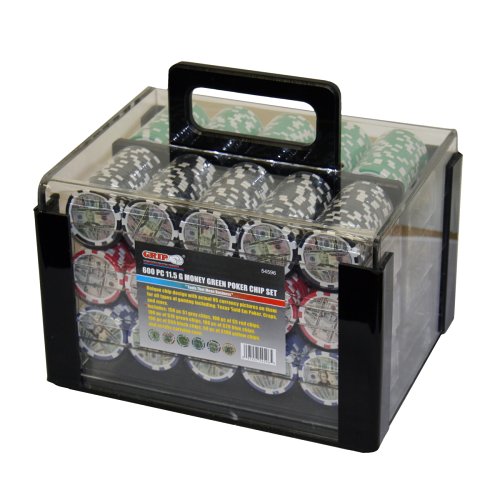 Grip 600 pc Professional Poker Chip Set