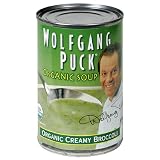 Wolfgang Puck Organic Creamy Broccoli Soup, 14.5-Ounce Cans (Pack of 12)