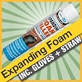 BOND IT FILL AND FIX-MATE EXPANDING FOAM FILLER SEALER