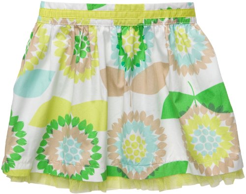 Carter's Woven Skirt with Panty - Teal Floral