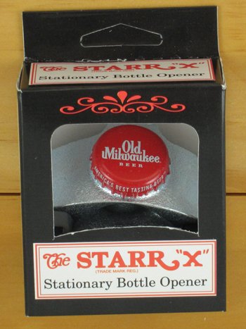 Old Milwaukee Bottle Cap Starr X Wall Mount Opener
