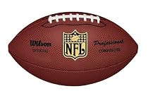 Wilson F1825 NFL Pro Replica Game Football (Official Size)