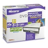Memorex 16x Dual Format, Double-Layer Internal DVD Drive