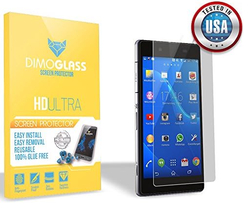 Sony Z2 Screen Protector Tempered Glass-Sapphire HardnessLifetime Replacement Program [No Questions Asked], Bubble Free Best iPad Tempered Glass Screen Protector - The Only Reusable Screen Protector - You Break It, You Lose It, We Replace It