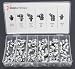 110 Pieces Hydraulic Grease Fitting Assortment Set - SAE