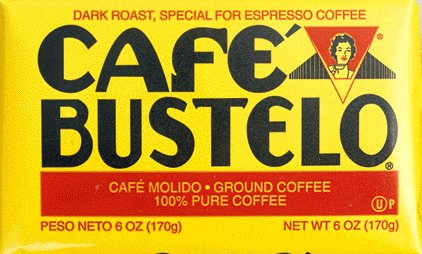 Cafe Café Bustelo Coffee, Dark Roast for Espresso, Brick Pack, 6-ounce Bags (Pack of 28) by Café Bustelo