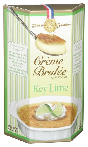 Dean Jacobs Key Lime Cr?me Br?l?e Mix , 4.5-Ounce Boxes (Pack of 12) by Dean Jacobs
