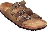 Women's Birkenstock Florida Nubuck with Soft Footbed