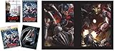 【Amazon.co.jp限定】 アベンジャーズ / エイジ・オブ・ウルトロン MovieNEXプラス3Dスチールブック [ブルーレイ3D+ブルーレイ+DVD+デジタルコピー(クラウド対応)+MovieNEXワールド] (特製フレーム付A4イラストシート・「アベンジャーズ/エイジ・オブ・ウルトロン」&amp;「アントマン」ポストカードセット付) [Steelbook] [Blu-ray]