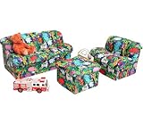 Product details for Mini Mushroom Set, Jungle Print