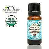 US Organic 100% Pure Peppermint Essential Oil - USDA Certified Organic - 10 ml