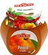 "PEACH" (Preserve) "HYSON", Packaged in Glass Jar, 435g. "PRC"