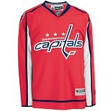 Washington Capitals Reebok Premier Home NHL Hockey Jersey