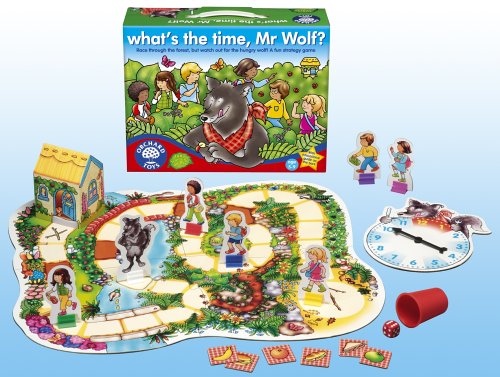 Childrens Toyshop  Toys : Orchard Toys What's the Time Mr. Wolf?