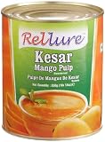 Rellure Kesar Mango Pulp, 30-Ounce Cans (Pack of 6)