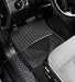 WeatherTech W44 Black Rubber Floor Mat - Set of 2